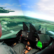 Image for article titled Ultra-HD Military F-16 Flight Simulator Runs on 120 PC Graphic Cards